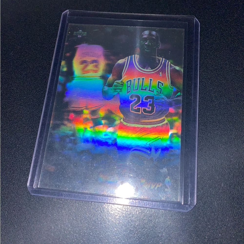 RARE 91-92 Upper Deck Michael Jordan  Misprint #AW4 Ungraded, PSA